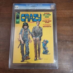 CGC 9.4 Crazy #8 Marvel Comics Dec 1974